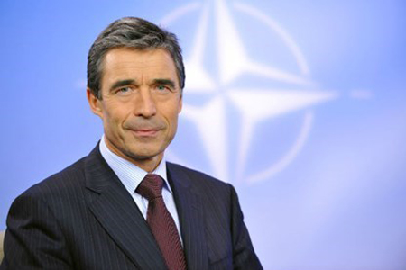 Tổng thư ký Tổ chức Hiệp ước Bắc Đại Tây Dương (NATO) Anders Fogh Rasmussen.